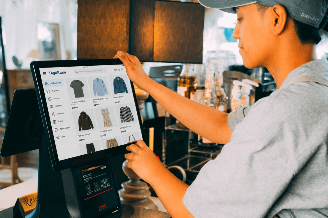 Designed for Modern Apparel Stores and Garment Shops POS System